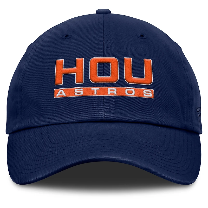 Casquette ajustable Fly Out pour femme de la marque Fanatics Navy Houston Astros