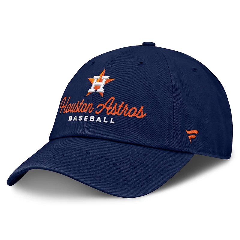 Women's Fanatics Navy Houston Astros Velocity Adjustable Hat