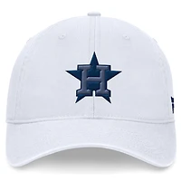 Women's Fanatics White Houston Astros Tonal Adjustable Hat