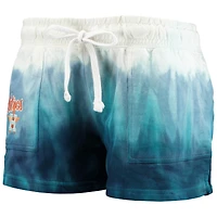 Women's FOCO Navy Houston Astros Dip-Dye Hoodie T-Shirt and Pants Sleep Set