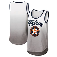 Débardeur G-III 4Her pour femme par Carl Banks, logo des Astros de Houston, match d'ouverture, blanc