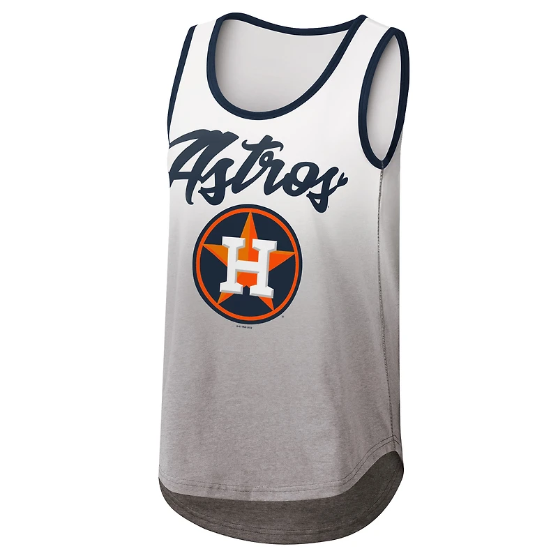 Women's G-III 4Her by Carl Banks White Houston Astros Logo Opening Day Tank Top