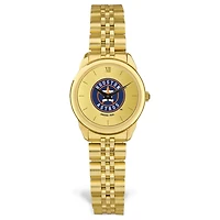 Montre-bracelet à maillons roulés en or pour femme des Astros de Houston