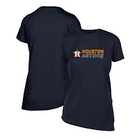 Women's Levelwear  Navy Houston Astros Birch Chase T-Shirt