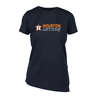 Women's Levelwear  Navy Houston Astros Birch Chase T-Shirt
