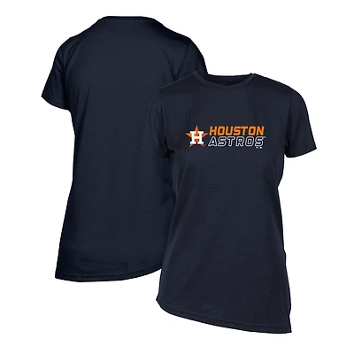 Women's Levelwear  Navy Houston Astros Birch Chase T-Shirt