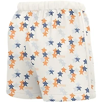 Women's Lusso  White Houston Astros Marge Shorts