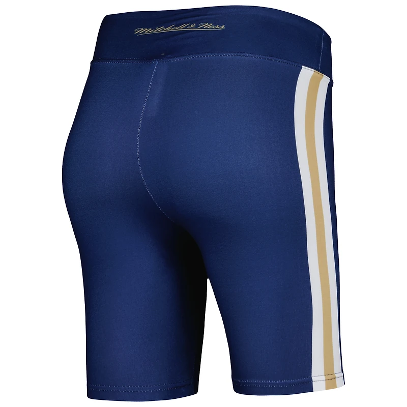 Women's Mitchell & Ness Navy Houston Astros Biker Shorts