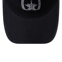 Women's New Era Navy Houston Astros Leaves 9TWENTY Adjustable Hat
