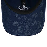 Women's New Era Navy Houston Astros Tonal Floral 9TWENTY Adjustable Hat