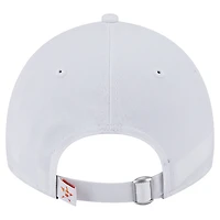 Women's New Era White Houston Astros Team Fan 9TWENTY Adjustable Hat