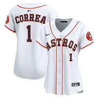 Maillot Nike Carlos Correa blanc pour femme, édition limitée, domicile des Astros de Houston
