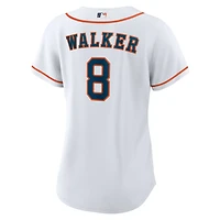 Maillot Nike Christian Walker blanc pour femme, réplique domicile des Astros de Houston