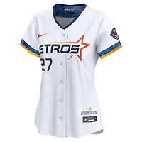 Women's Nike Jose Altuve White Houston Astros 2025 City Connect Limited Jersey