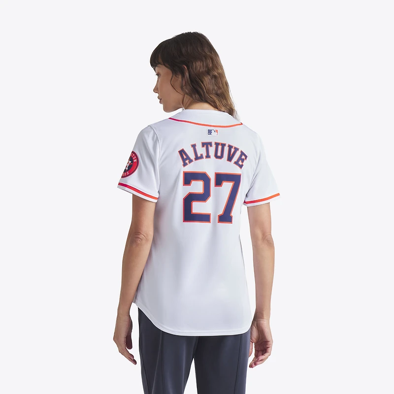 Maillot de joueur Nike Jose Altuve Houston Astros Home Limited pour femme, blanc