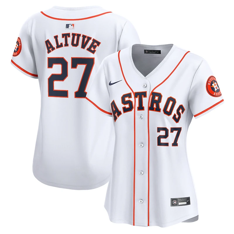 Women's Nike Jose Altuve White Houston Astros Home Limited Player Jersey