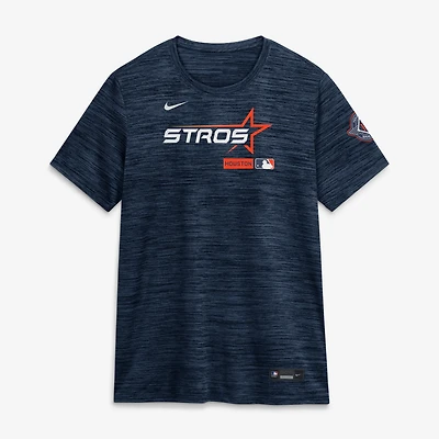 Women's Nike Navy Houston Astros Authentic Collection City Connect Velocity Dri-FIT T-Shirt