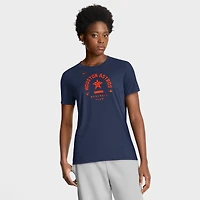 Women's Nike Navy Houston Astros Authentic Collection Early Work Tri-Blend Dri-FIT T-Shirt