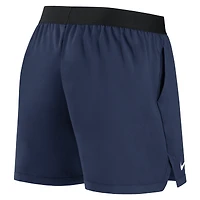 Women's Nike Navy Houston Astros Authentic Collection Flex Vent Max Performance Shorts
