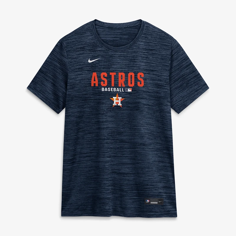 Women's Nike Navy Houston Astros Authentic Collection Velocity Dri-FIT T-Shirt