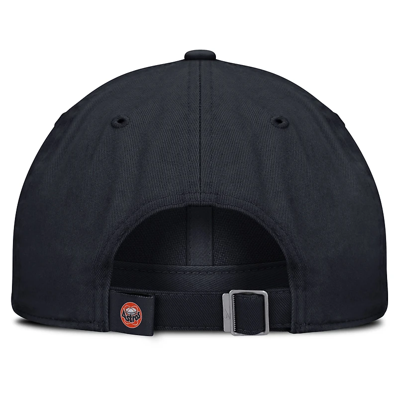 Women's Nike  Navy Houston Astros Cooperstown Club Script Adjustable Hat