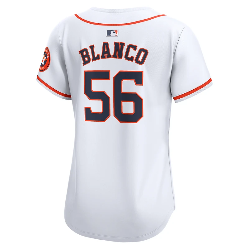 Women's Nike Ronel Blanco White Houston Astros Home Limited Jersey