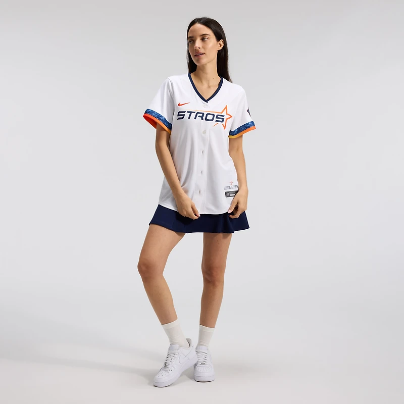 Women's Nike White Houston Astros 2025 City Connect Limited Jersey