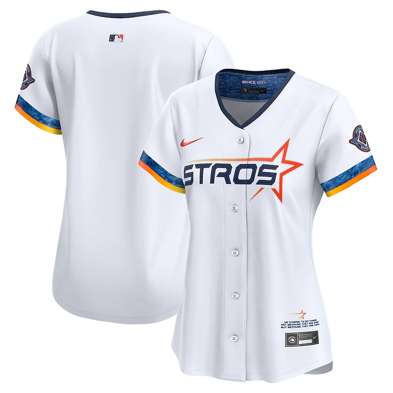 Women's Nike White Houston Astros 2025 City Connect Limited Jersey