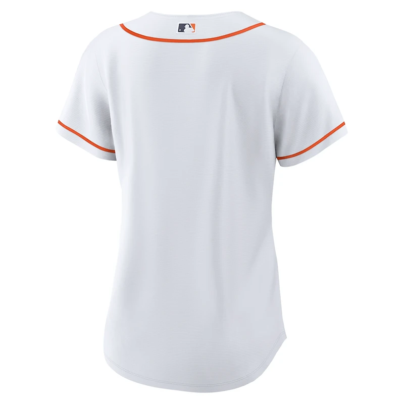 Maillot d'équipe Nike Houston Astros Home Replica pour femme - Blanc