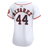 Maillot Nike Yordan Alvarez blanc pour femme des Astros de Houston, édition limitée à domicile