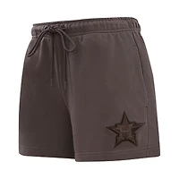 Short en polaire marron neutre Pro Standard pour femmes, Houston Astros