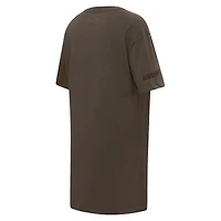 Robe t-shirt neutre Pro Standard marron des Astros de Houston pour femmes