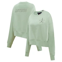 Sweat-shirt en molleton Pro Standard vert Houston Astros pour femmes