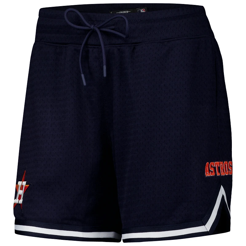 Women's Pro Standard Navy Houston Astros Classic Mesh Shorts