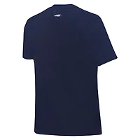 Women's Pro Standard  Navy Houston Astros Rhinestone Slim Fit T-Shirt