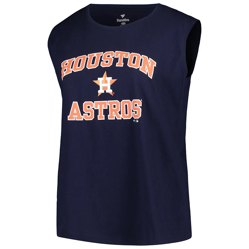 Women's Profile Navy Houston Astros Plus Tank Top