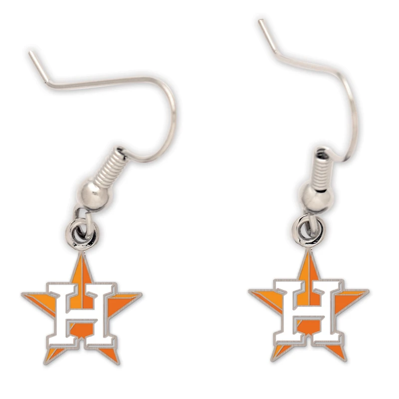 Boucles d'oreilles WinCraft Houston Astros Logo Wire pour femme