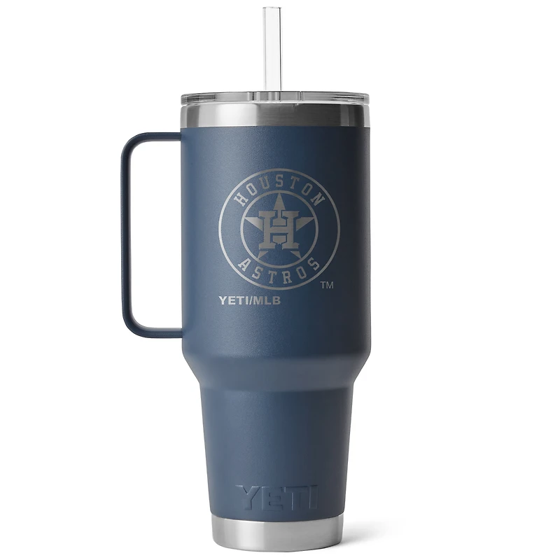 Tasse à paille Rambler YETI des Astros de Houston (1,27 l