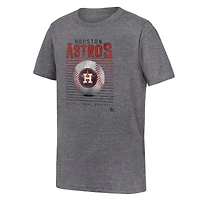 T-shirt à trois mélanges gris Houston Astros Relief Pitcher Fanatics pour jeunes