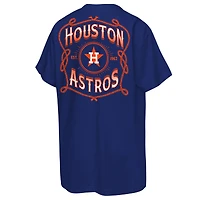 T-shirt Mitchell & Ness bleu marine Houston Astros Cooperstown Rodeo Rope pour enfant