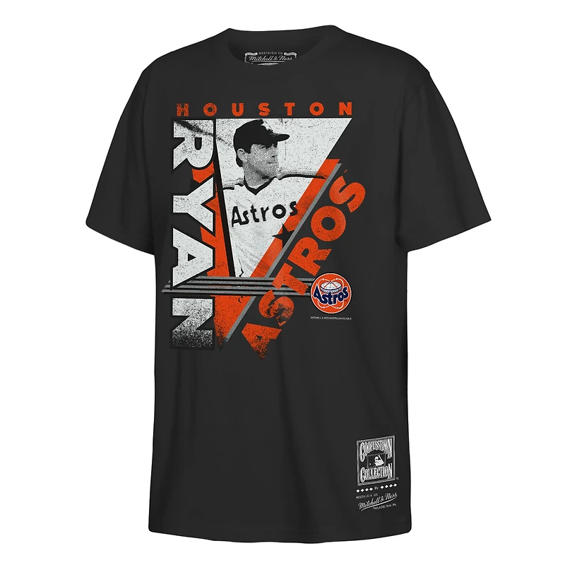 Youth Mitchell & Ness Nolan Ryan Black Houston Astros the Zone Player Graphic T-Shirt