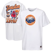 Youth Mitchell & Ness  White Houston Astros Cooperstown Concession T-Shirt