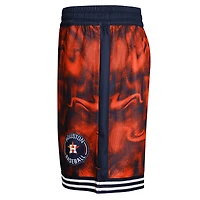 Youth Navy/Orange Houston Astros Outfielder Shorts