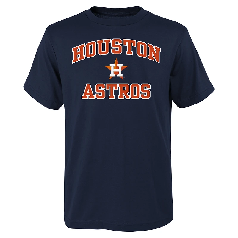 T-shirt bleu marine pour jeunes Houston Astros Heart & Soul
