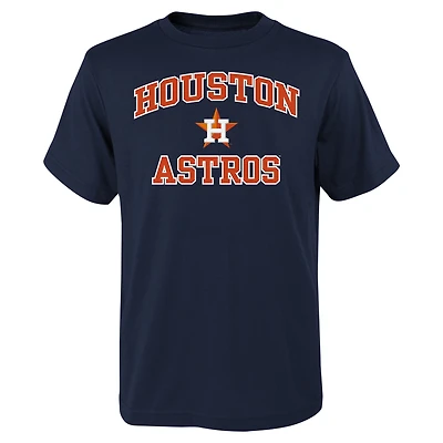 T-shirt bleu marine pour jeunes Houston Astros Heart & Soul