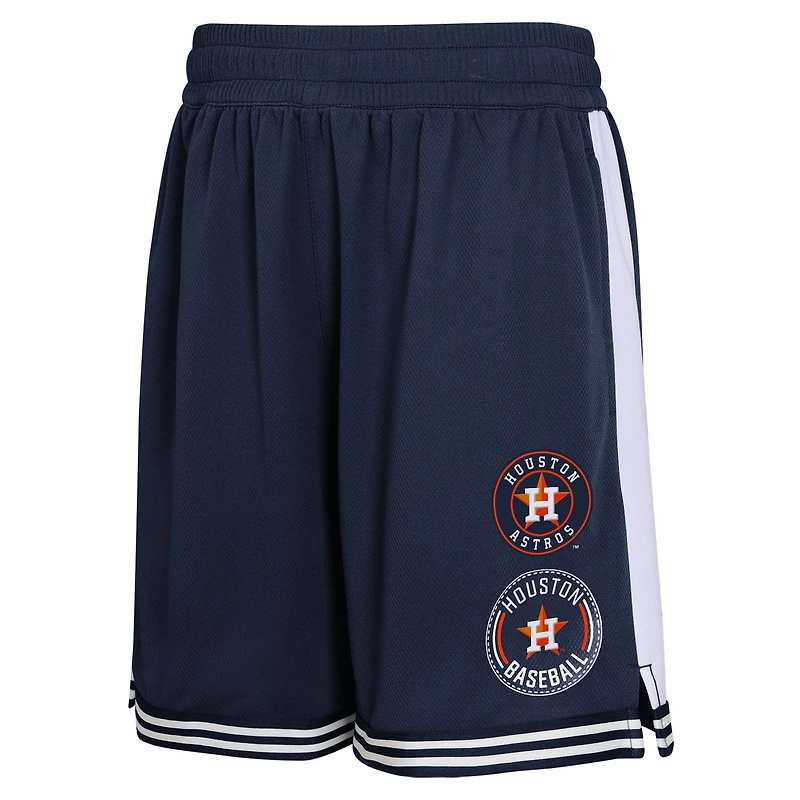 Youth  Navy Houston Astros Infielder Shorts