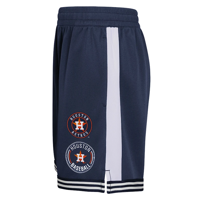 Youth  Navy Houston Astros Infielder Shorts