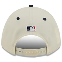 Youth New Era Cream/Navy Houston Astros USA 250 9FORTY M-Crown Adjustable Hat