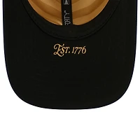 Youth New Era Cream/Navy Houston Astros USA 250 9FORTY M-Crown Adjustable Hat