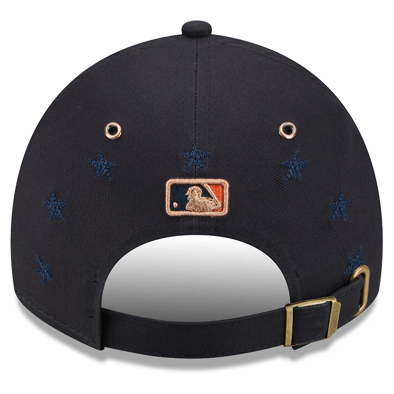 Casquette New Era bleu marine Houston Astros, modèle classique et ajustable, pour jeunes, édition spéciale match des étoiles de la MLB 2026